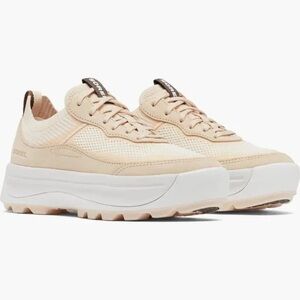 SOREL Out ‘N About™ ONA™ 503 Knit Low – White Peach / Nova Sand 🍑